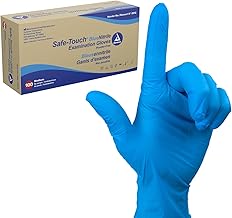 Powder Free Blue Gloves - Mediu